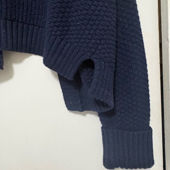 Abercrombie & Fitch Navy Women's Cardigan - Picture 6 of 7